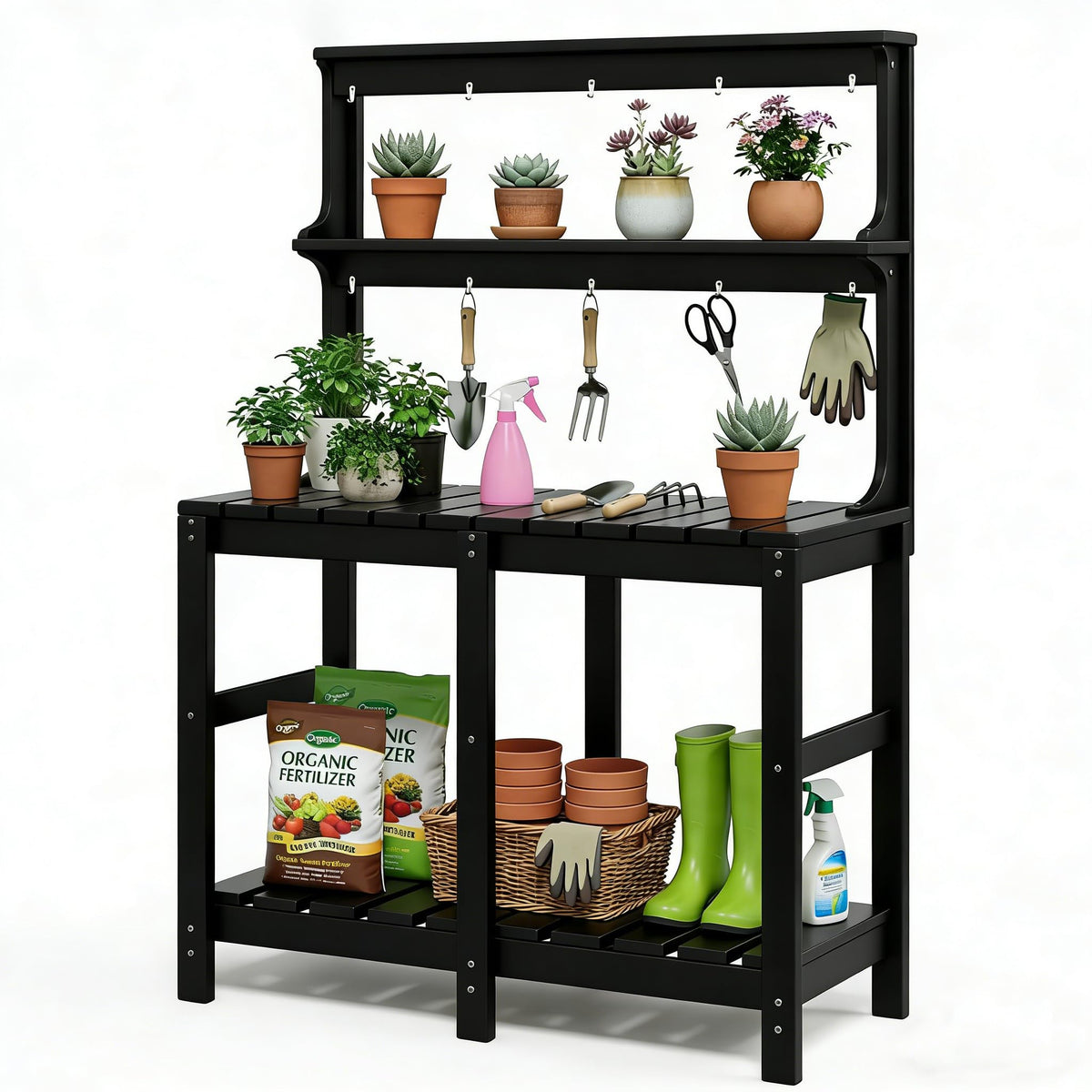 Polyhouz multi functional gardening center supports seedling raising and pruning