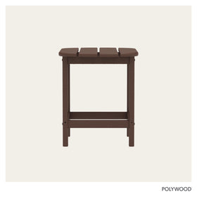 POLYWOOD South Beach Side Table USA-made construction and warranty