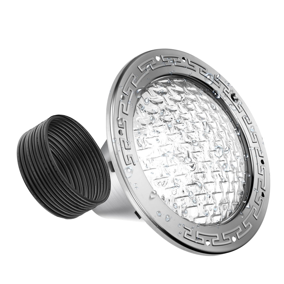 Pomeade 10-inch LED pool light delivers bright white illumination for night swims
