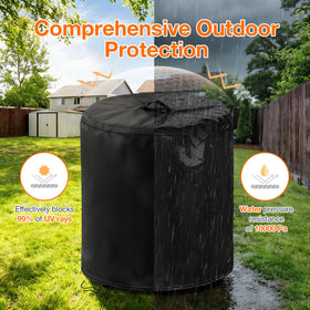 Easy setup and storage outdoors without tools