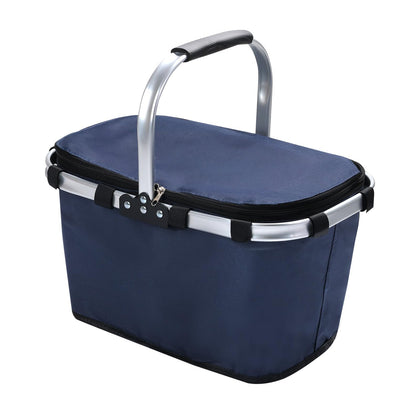 Pomodee picnic basket with handle for easy transport