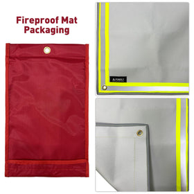 POMOLY Fire Pit Mat ideal for patio cooking and casual gatherings.