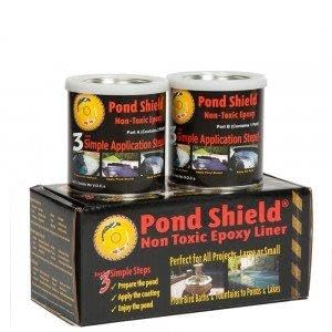 Pond Armor black epoxy pond shield 3qt provides durable waterproofing for koi ponds and water features.