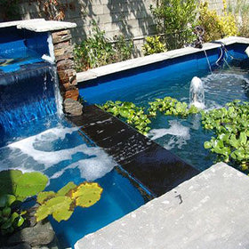 Pond Shield flexibility reduces cracking around joints in concrete and mortar over time.