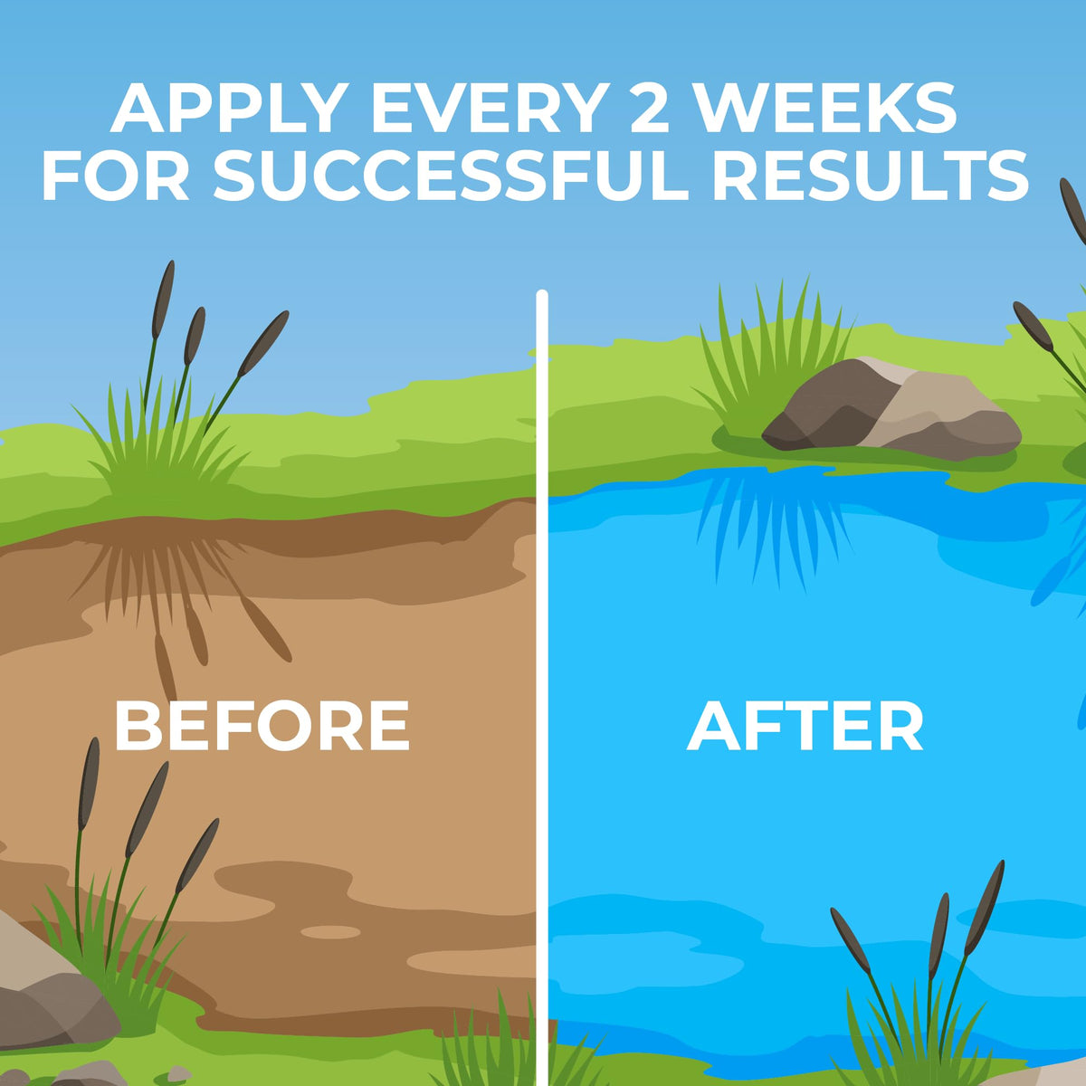 Safe for fish and wildlife claim supported by all-natural source.
