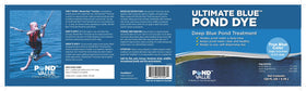 PondValue Ultimate Blue Dye ready-to-use bottle shown for quick application