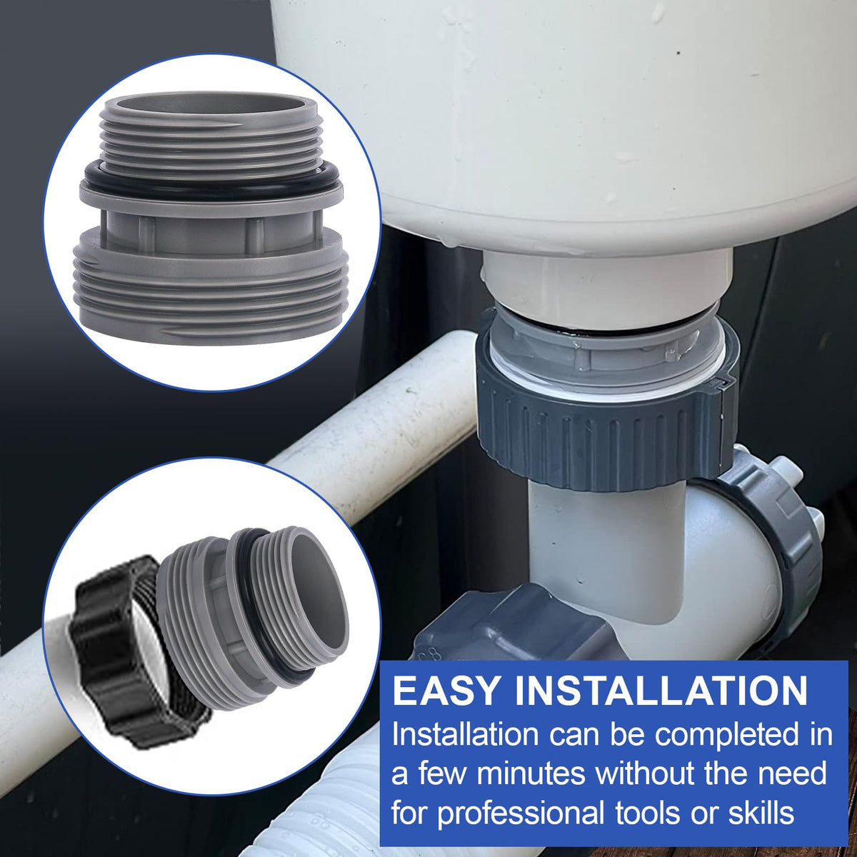 Pongle 4560 triple sealing technology reduces water leakage during use