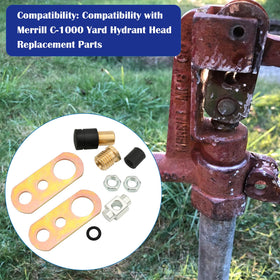 Pongle durable outdoor construction for yard hydrant repairs