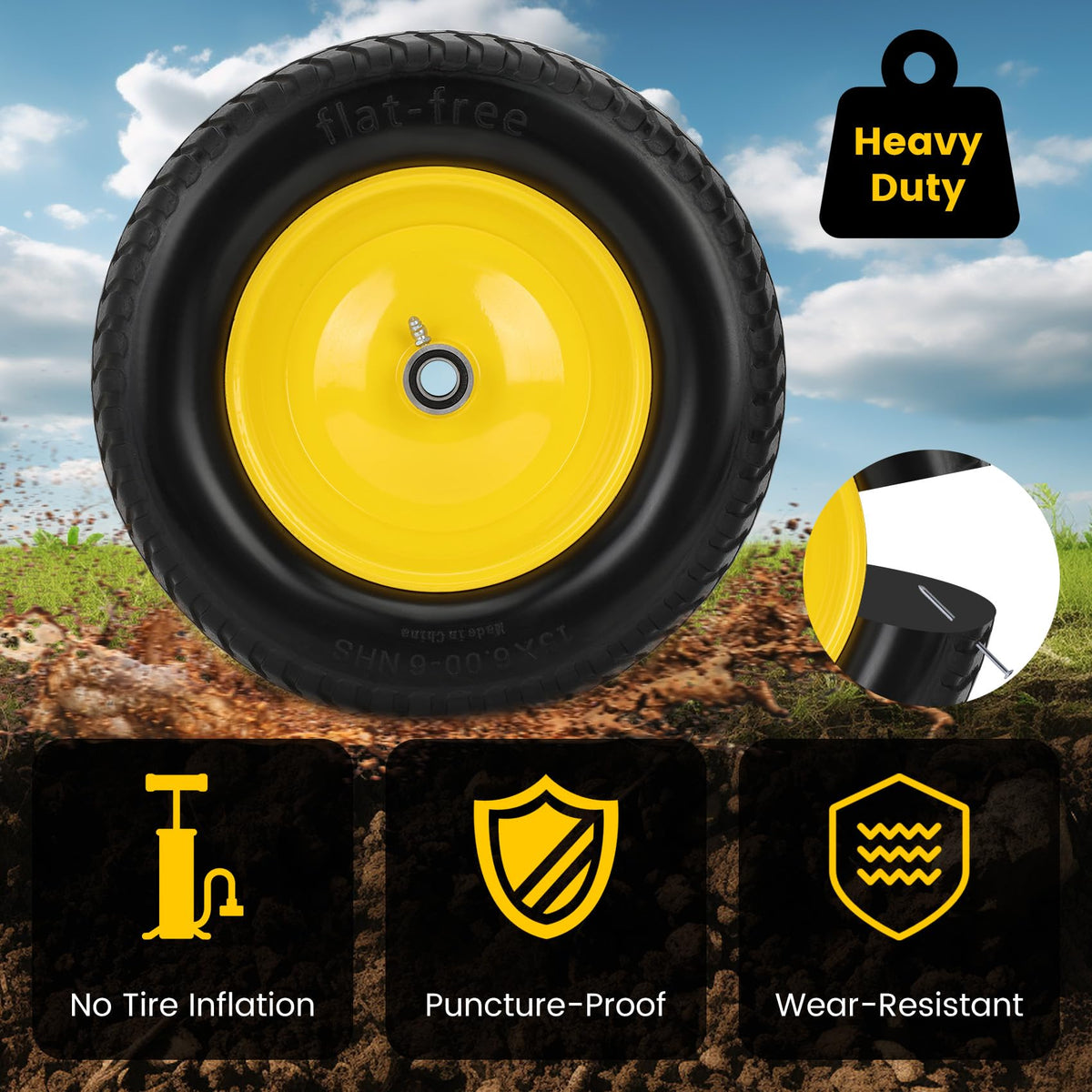 Pontuss bearing-bushing-detail shows 3/4, 5/8, and 1 inch options for flexible mounting.