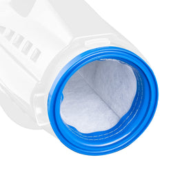 POOL BLASTER volt fx-8 bag fitment features a water-tight seal during cleaning.