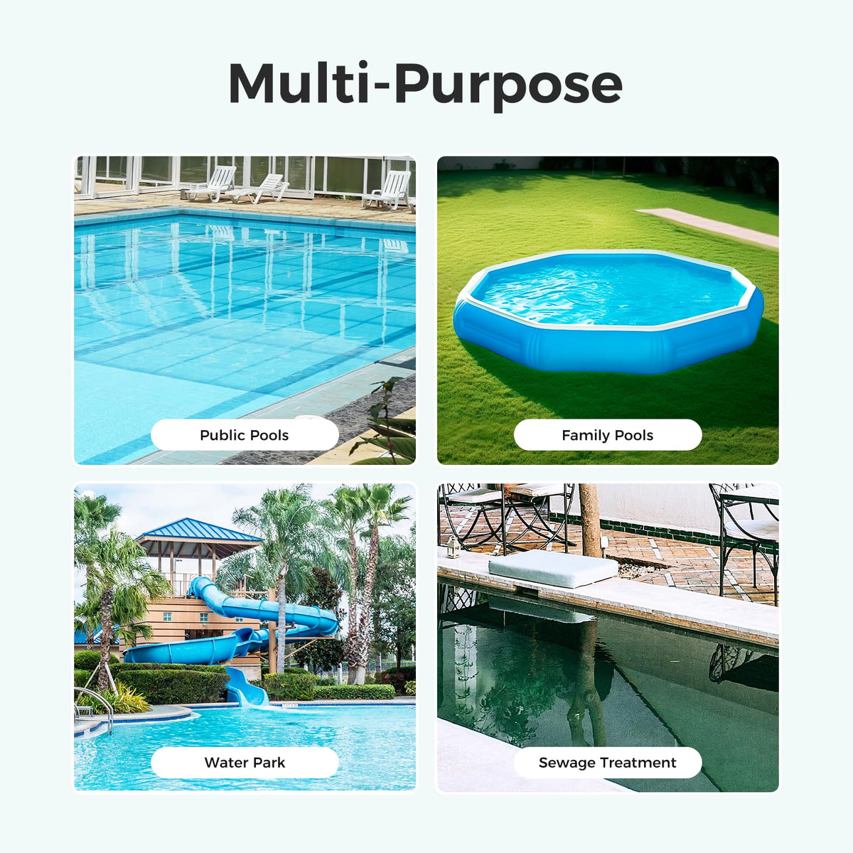 POOL FELLOWS accommodates 1-inch tablets for versatile use