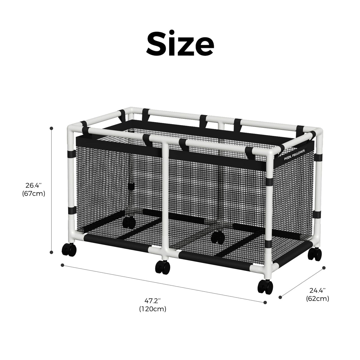 POOL FELLOWS uv-resistant-material ensures outdoor durability.