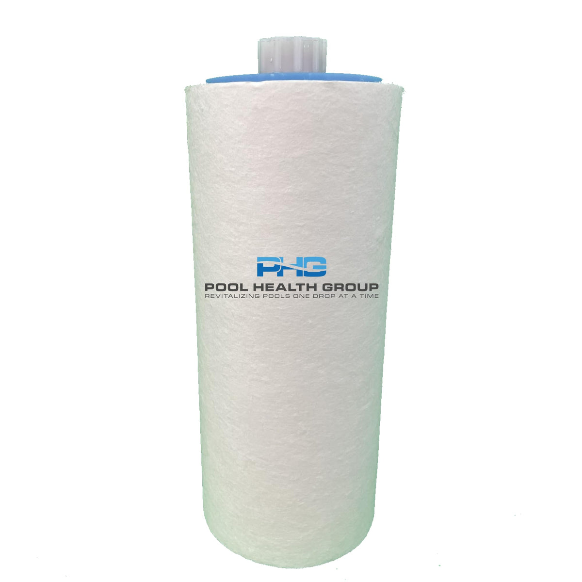 Pool Health Group refill filter with garden hose connection reduces sediment during refills