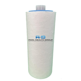 Pool Health Group refill filter with garden hose connection reduces sediment during refills