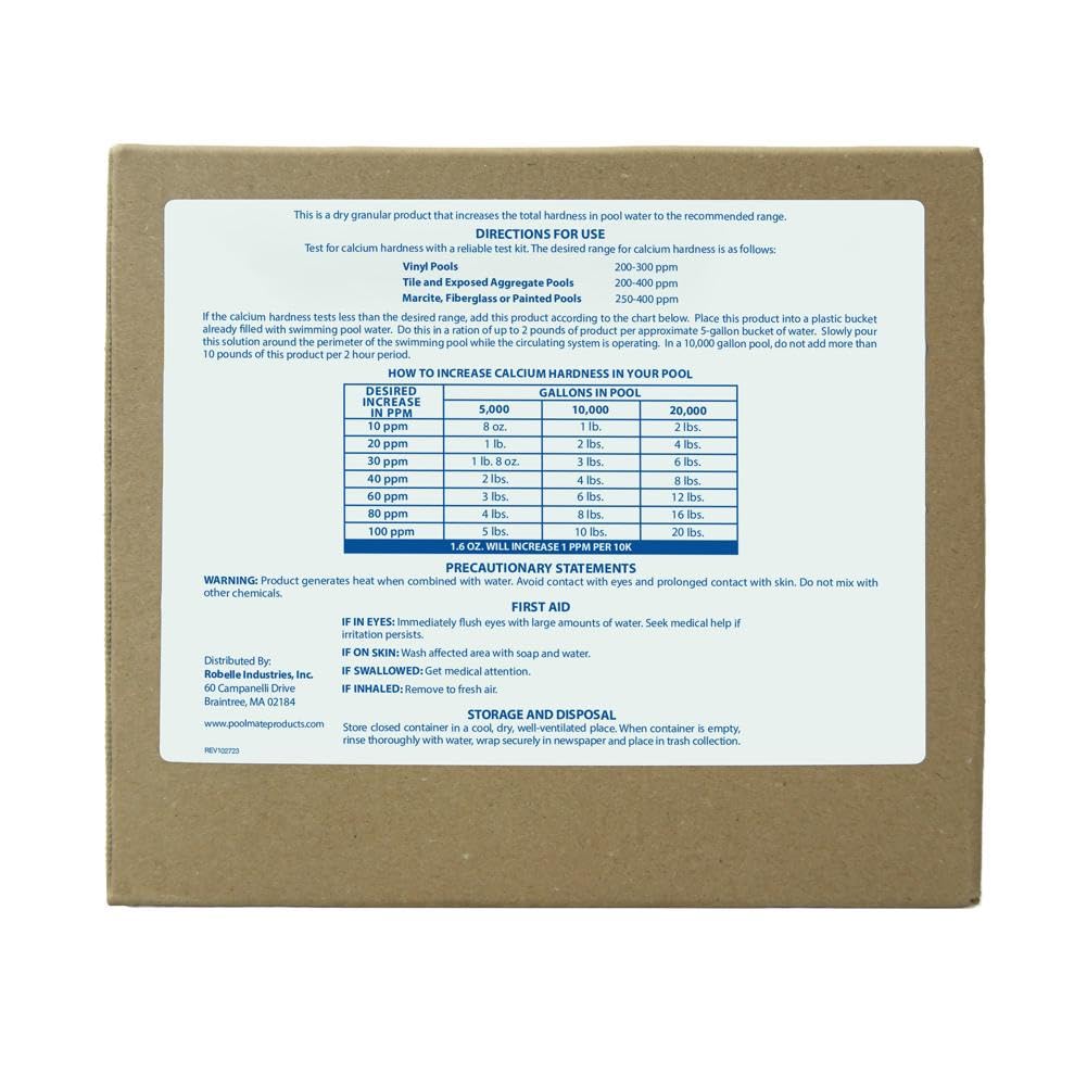 Pool Mate dosing bucket setup for safe, gradual chemical distribution.