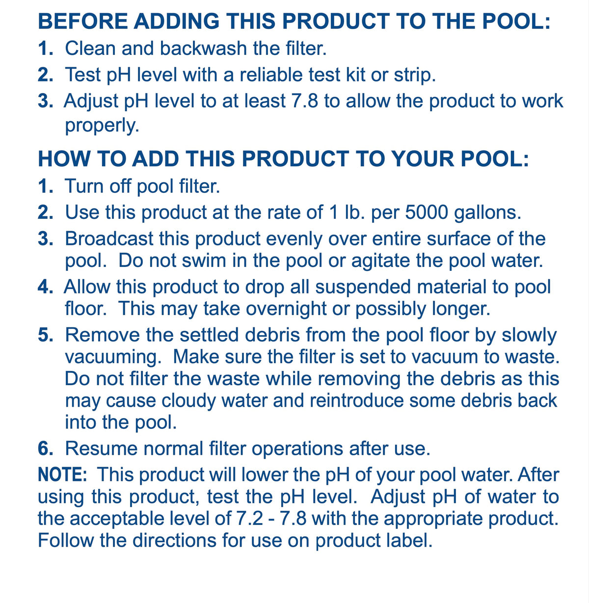 Pool Mate made in USA packaging highlighting domestic production