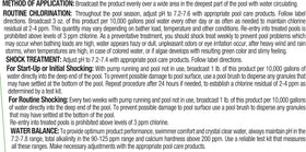 Pool Mate measuring scoop highlights easy dosing for 10,000-gallon pools