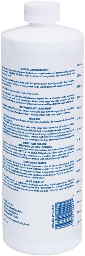 Pool Mate pour action demonstrates easy dosage for routine pool maintenance.