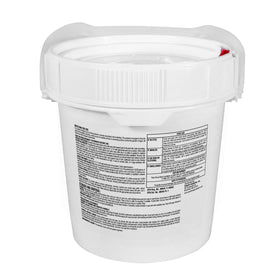 Pool Mate stabilized granules close-up show fast-dissolving formula for chlorine pools