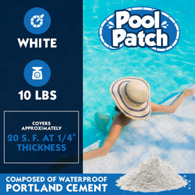 Pool Patch tile bond after curing shows durable results for renovations.