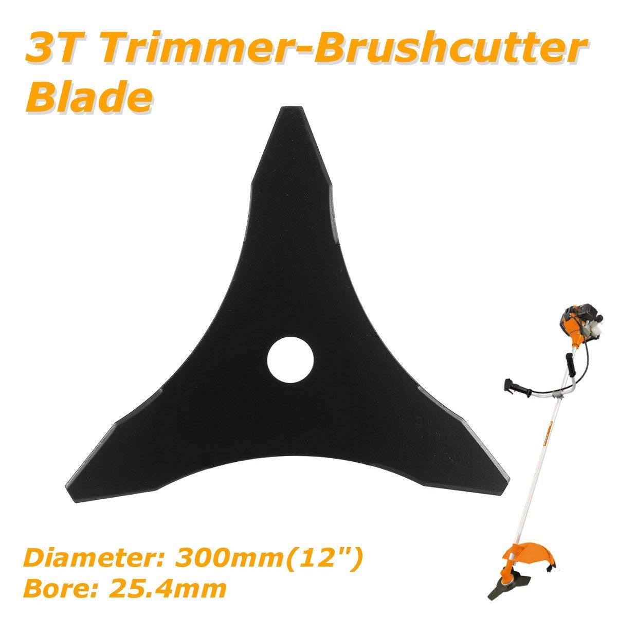 Pool Supply Town 300mm diameter blade for efficient clearing of dense brush and weeds