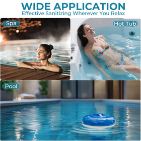 POOLACC bromine tablets reduce byproducts and support eco-friendly water care