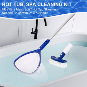 Poolaza ultra-fine mesh net captures fine debris with ease
