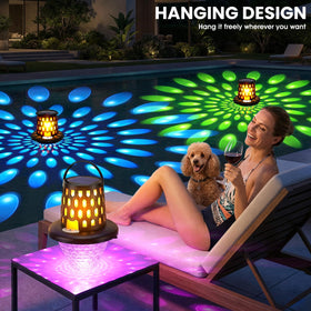 PoolBliss suitable for ponds and gardens, adding a warm glow to outdoor evenings.