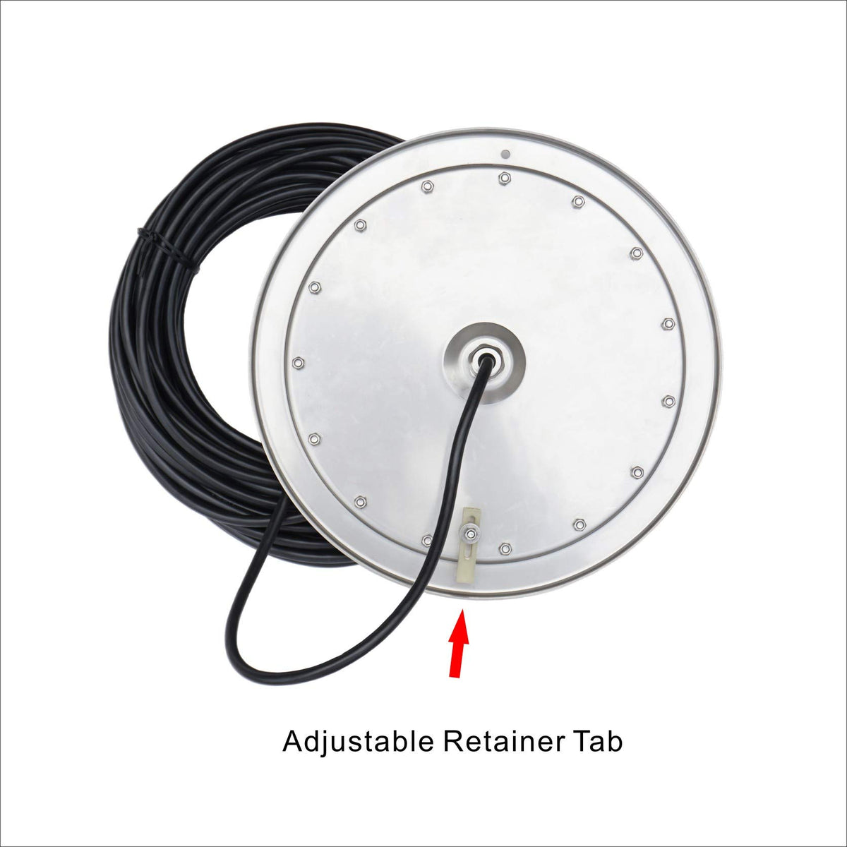 Poolexa 316L stainless steel housing resists corrosion in fresh and saltwater pools.