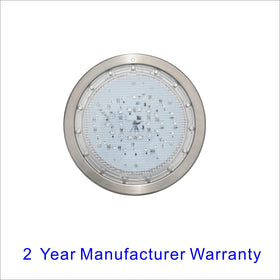 Poolexa wet niche LED light in stainless steel for easy pool upgrade.