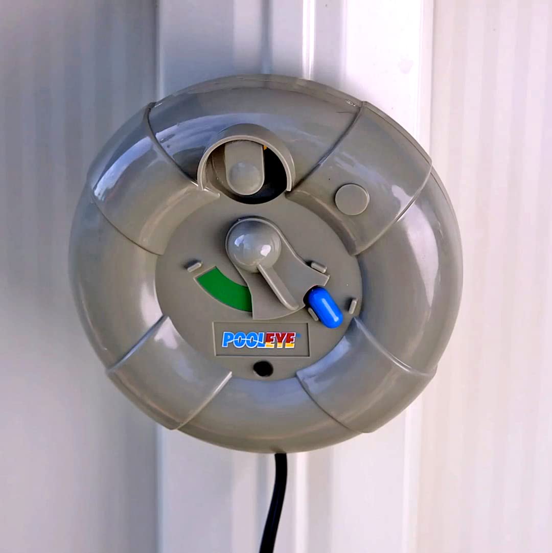 PoolEye sub-surface wave detection minimizes false alarms from wind or rain.