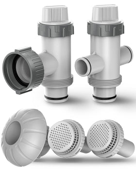 POOLHACKER above-ground valve kit for quick maintenance and smooth operation