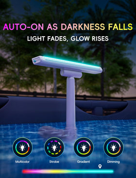PoolHacker adjustable nozzle and diffuser refine spray height and direction.