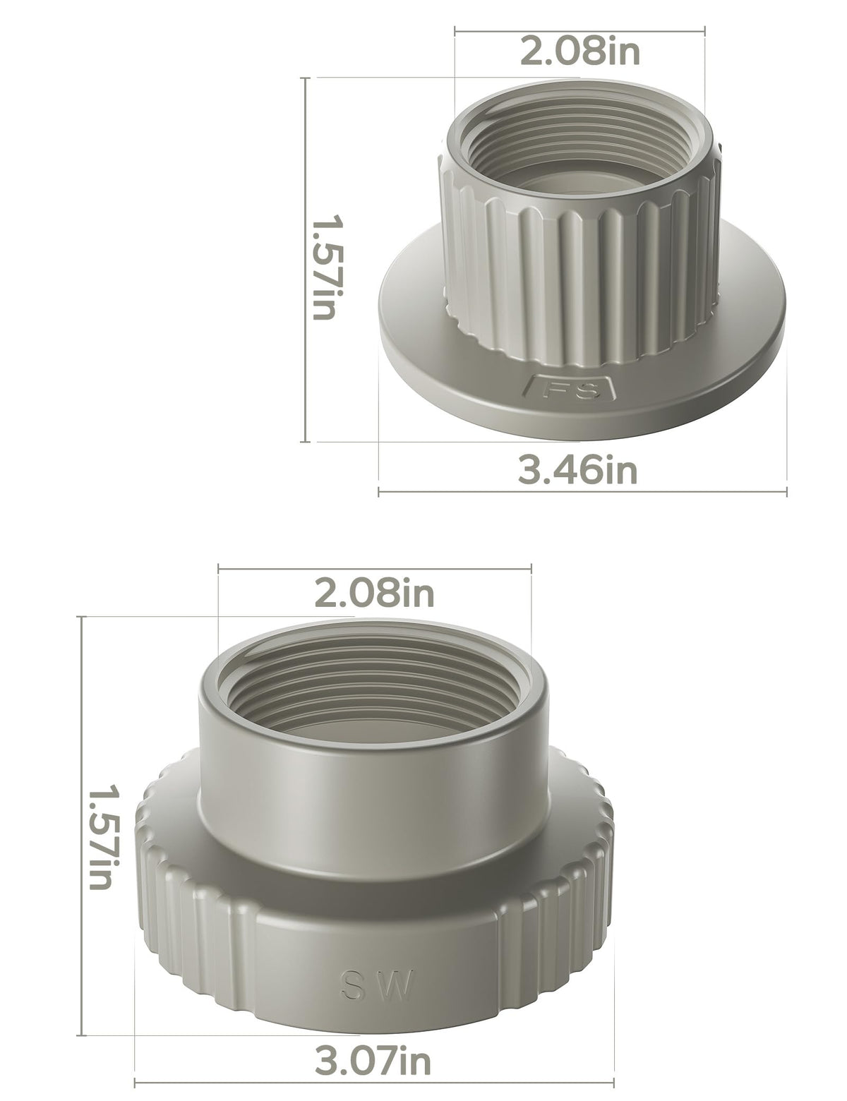 PoolHacker Funsicle compatibility ensures universal fit for hassle-free fountain use.