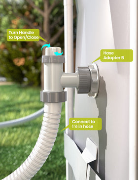 POOLHACKER two-plunger-valve kit enables fast, reliable valve replacement.