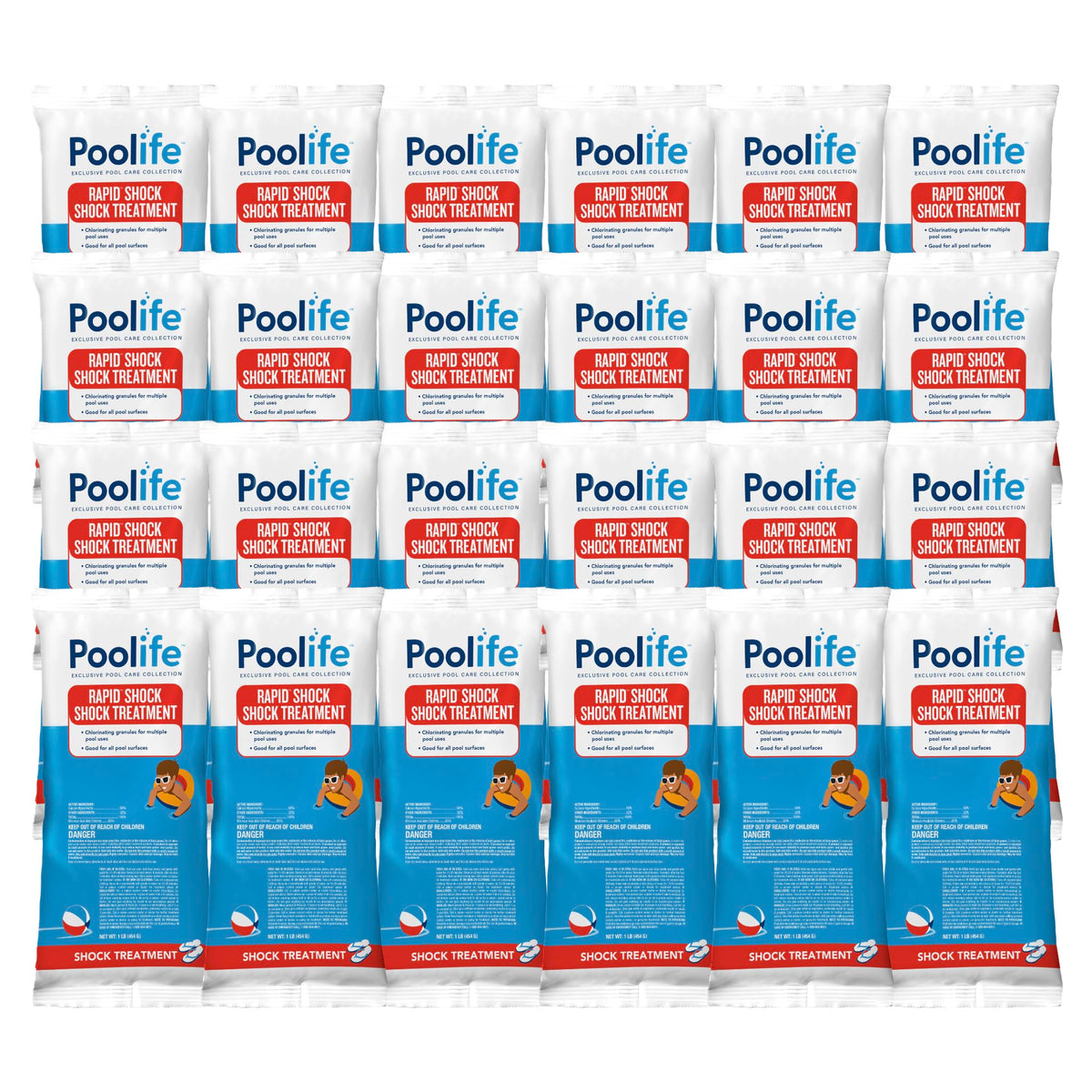 Poolife Rapid Shock bottle for fast pool sanitation.