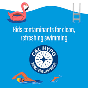 Poolife Rapid Shock used in above-ground pools for quick sanitization.
