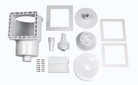 Poolmaster 32190 skimmer basket and cover arranged for reliable debris collection