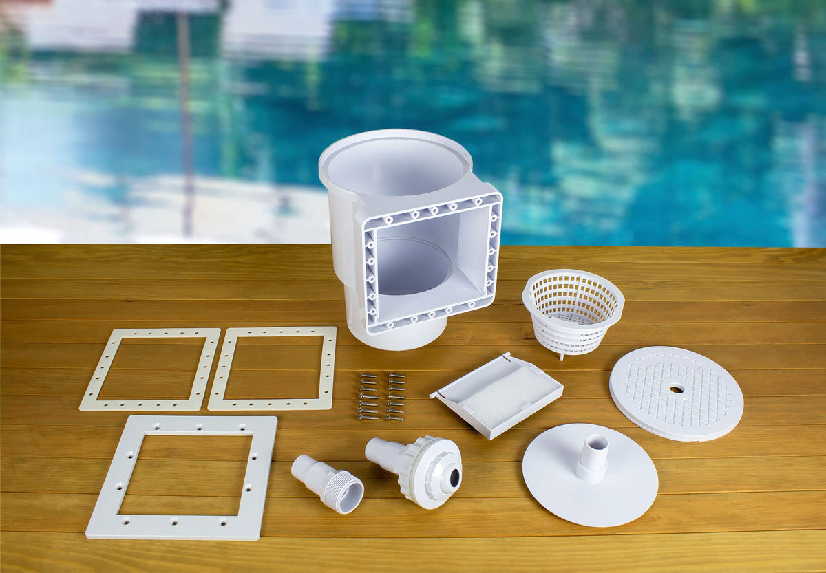 Poolmaster 32190 vacuum plate ready for efficient debris removal