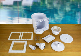 Poolmaster 32190 vacuum plate ready for efficient debris removal