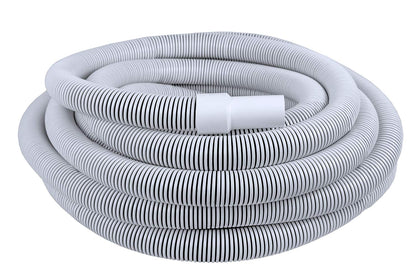 Poolmaster 50-foot vacuum hose with leak-proof swivel cuff for smooth suction and easy maneuvering.