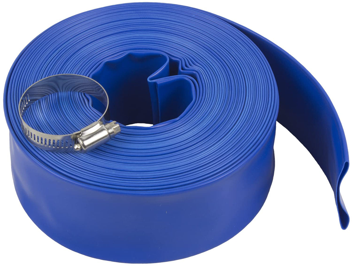 Includes stainless steel hose clamp for secure connections