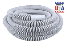 Poolmaster in-ground pool hose designed for kink-free, tangle-free vacuuming.