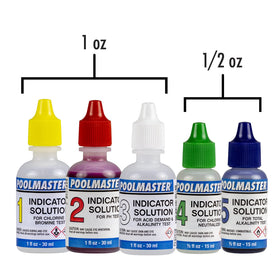 Poolmaster Phenol Red included for accurate 5-Way readings.