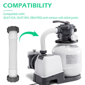 Pooloop 11763 durable leak-proof hose for saltwater pools