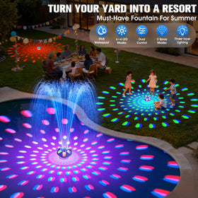 Dual filtration helps keep pool water clear.