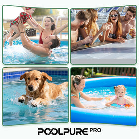 PoolPure PAP150 backwash warning emphasizes proper maintenance