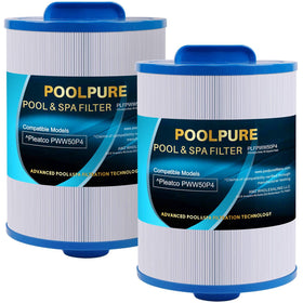 POOLPURE PWW50P4 replacement filter assembly with trilobal fabric and 45 sq ft area