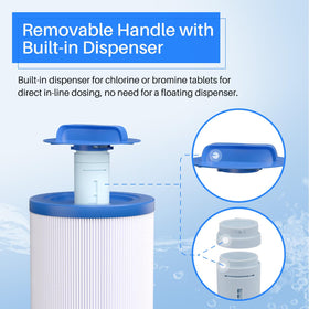 POOLPURE compatibility range highlights easy cross-compatibility with popular filter models.