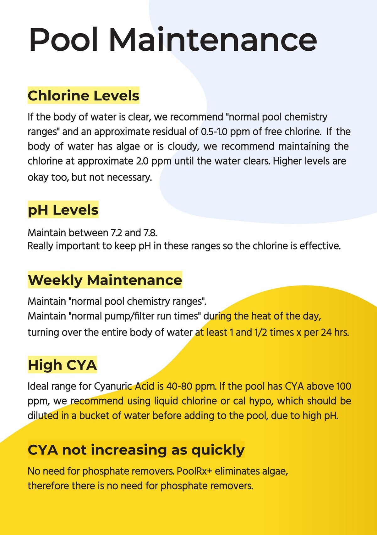 PoolRx chemical-demand reduction feature hints at easier pool maintenance.